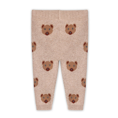Bear Knit Baby Pullover & Pant Set (Organic Cotton)