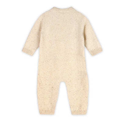 Safari Animals Baby Knit Jumpsuit (Organic Cotton)