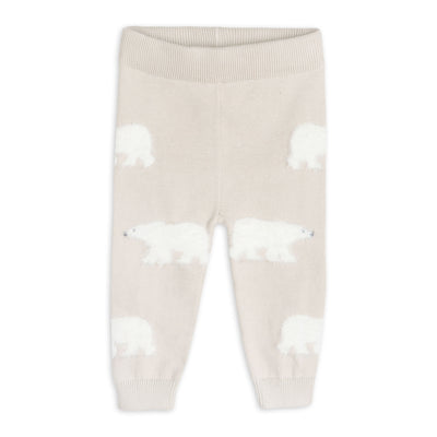 Polar Bear Baby Sweater Pullover & Pant Set (Organic Cotton)