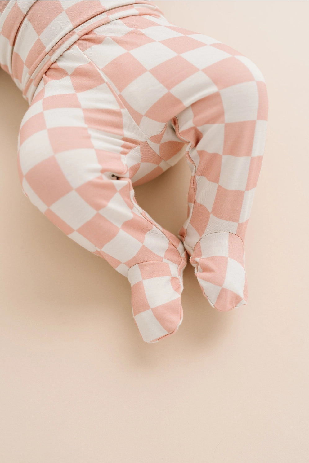 Pink Checkered Bamboo Three Piece Set - Newborn - Twinkle Twinkle Little One