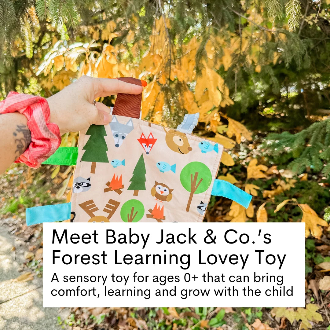 Forest Animals Crinkle Sensory Toy