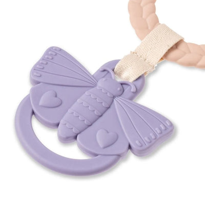 Bitzy Busy Ring™ Teething Activity Toy - Bunny - Twinkle Twinkle Little One