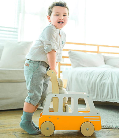 School Bus Stroller - Yellow - Twinkle Twinkle Little One