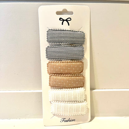 Barrette Clip Set - Twinkle Twinkle Little One