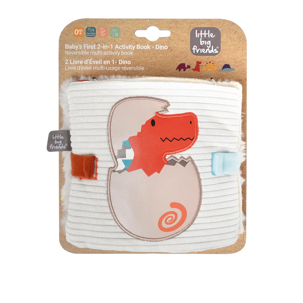 Dino Soft Activity Book 2-in-1 - Twinkle Twinkle Little One