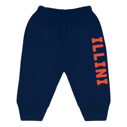 University of Illinois Sweatsuit - Twinkle Twinkle Little One