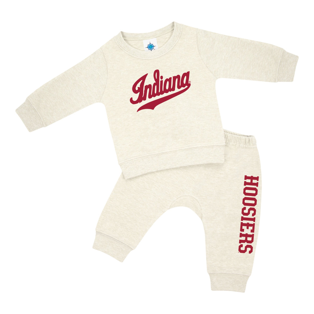 Indiana University Sweatsuit in Oatmeal