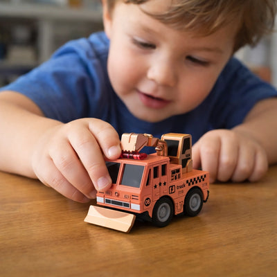 VVC Construction Vehicles Stackable Pullback Diecast Cars