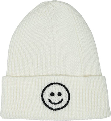 Smiley Embroidered Winter Beanie-Infant - Twinkle Twinkle Little One