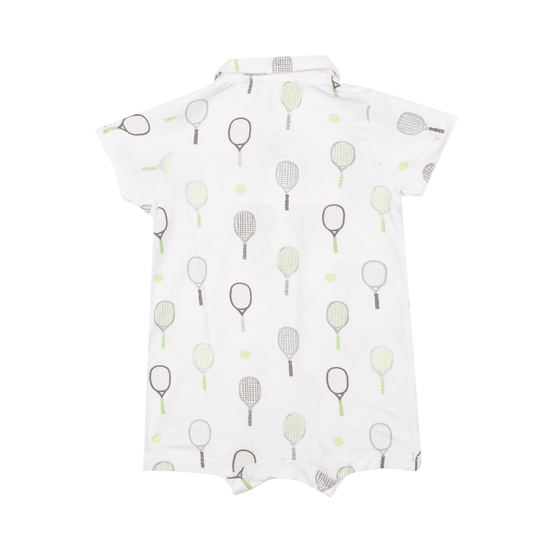 Tennis Green Polo Shortie - Twinkle Twinkle Little One