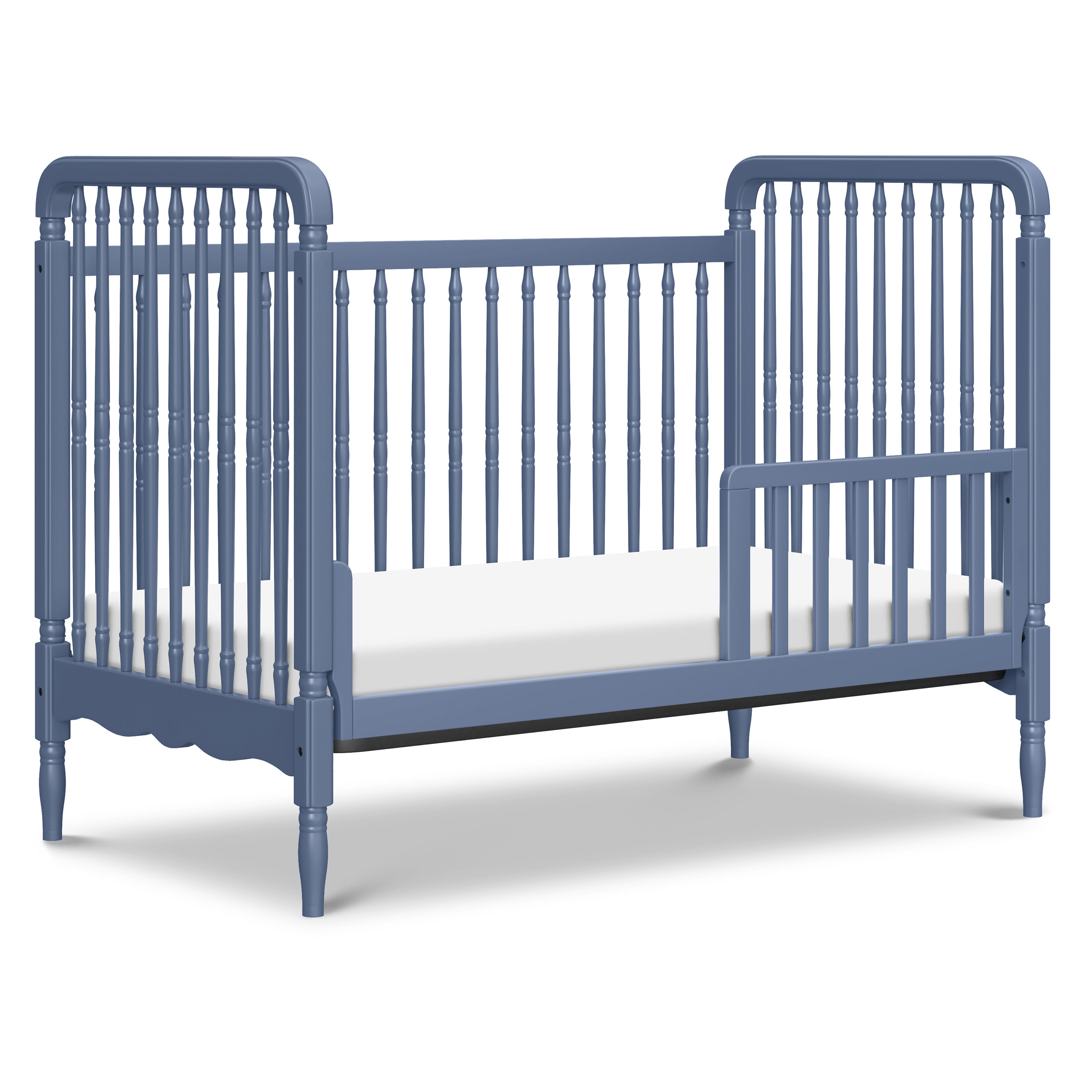 Namesake Liberty 3-in-1 Convertible Spindle Crib with Toddler Bed Conversion Kit