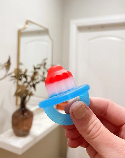 Teensy Teether™ Hero Pop Soothing Silicone Teether - Twinkle Twinkle Little One