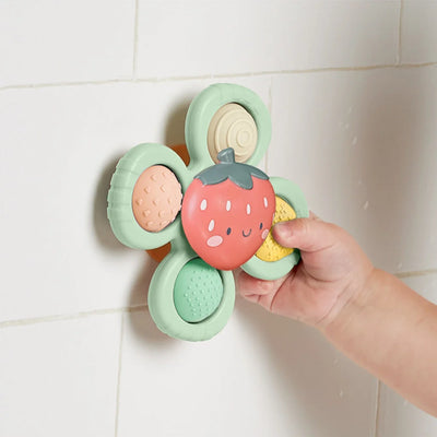 Itzy Ritzy Itzy Pop & Whirl Bath + Travel Toy | Strawberry