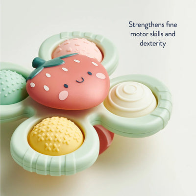 Itzy Ritzy Itzy Pop & Whirl Bath + Travel Toy | Strawberry