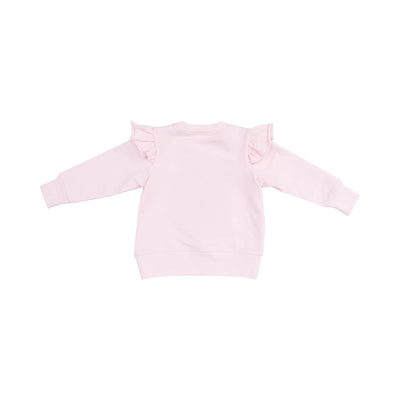 Lil Sis Ruffle Sweatshirt - Twinkle Twinkle Little One