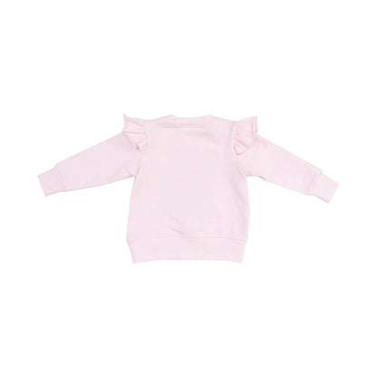 Lil Sis Ruffle Sweatshirt - Twinkle Twinkle Little One
