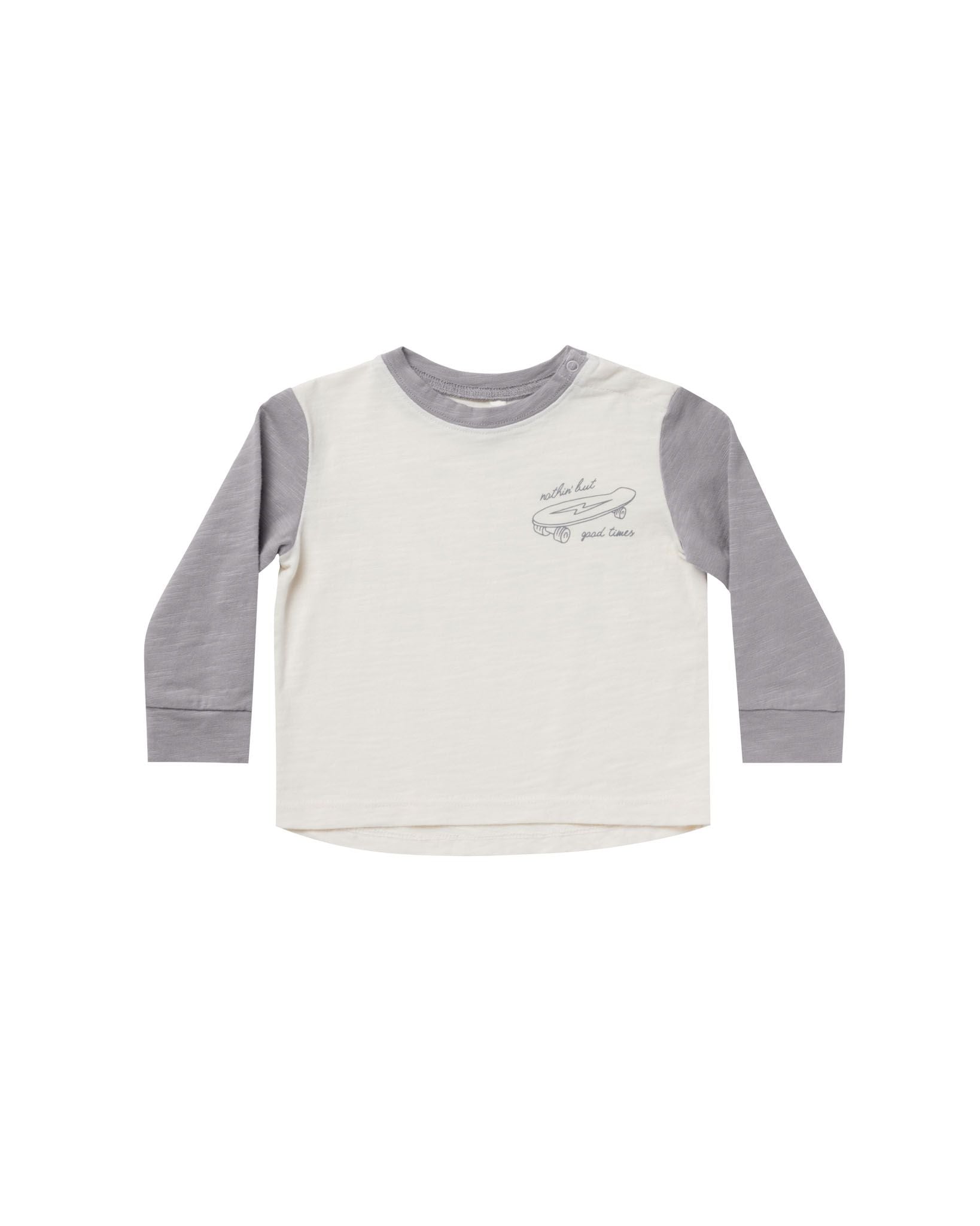 Rylee + Cru Born to Skate Long Sleeve Tee & Cru Pant Set - Twinkle Twinkle Little One