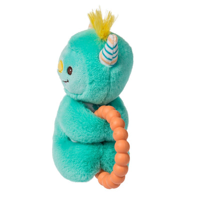 Mookie Monster Teether Rattle – 6″ - Twinkle Twinkle Little One
