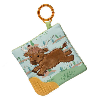 Hetty Highland Cow Crinkle Teether - Twinkle Twinkle Little One