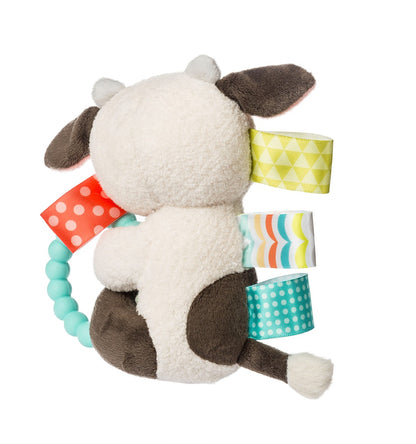 Taggies Buttercup Cow Teether Rattle – 6″ - Twinkle Twinkle Little One