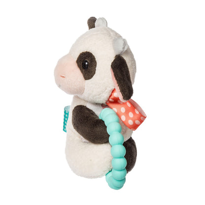 Taggies Buttercup Cow Teether Rattle – 6″ - Twinkle Twinkle Little One