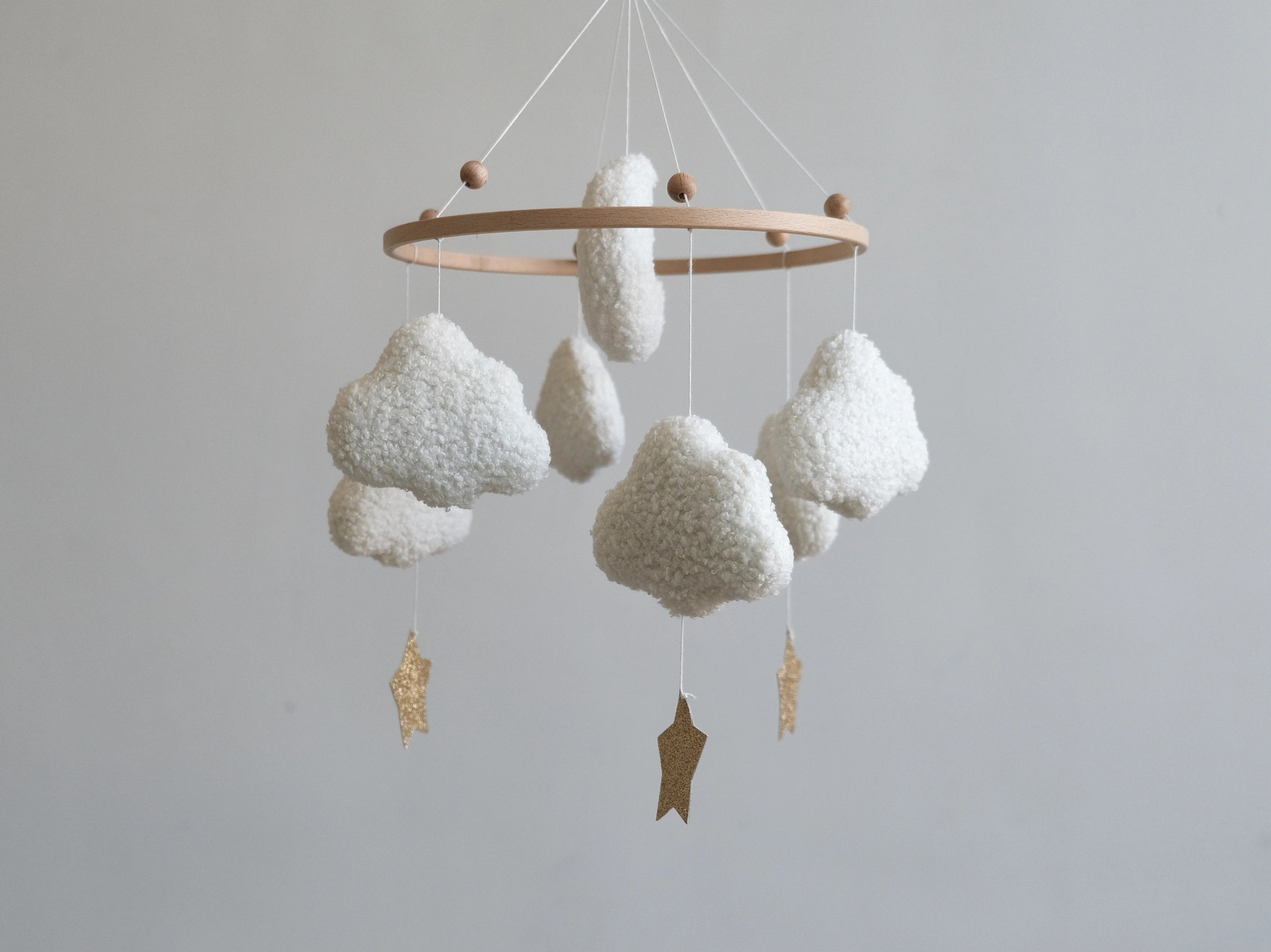 Boucle Clouds Baby Mobile