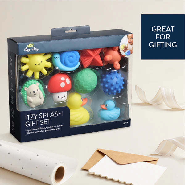 Itzy Splash Gift Set™ 10-Piece Bath Toys - Twinkle Twinkle Little One