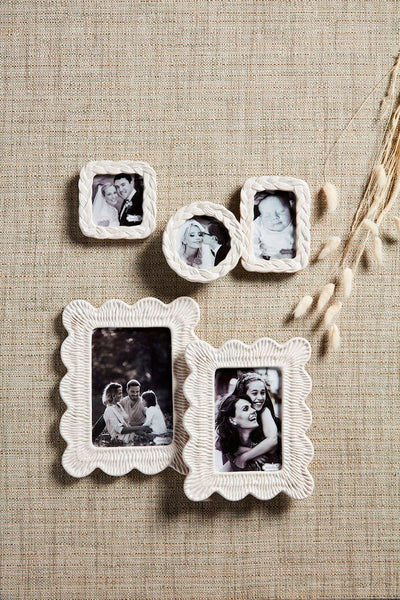 5x7 Woven Ceramic Frame