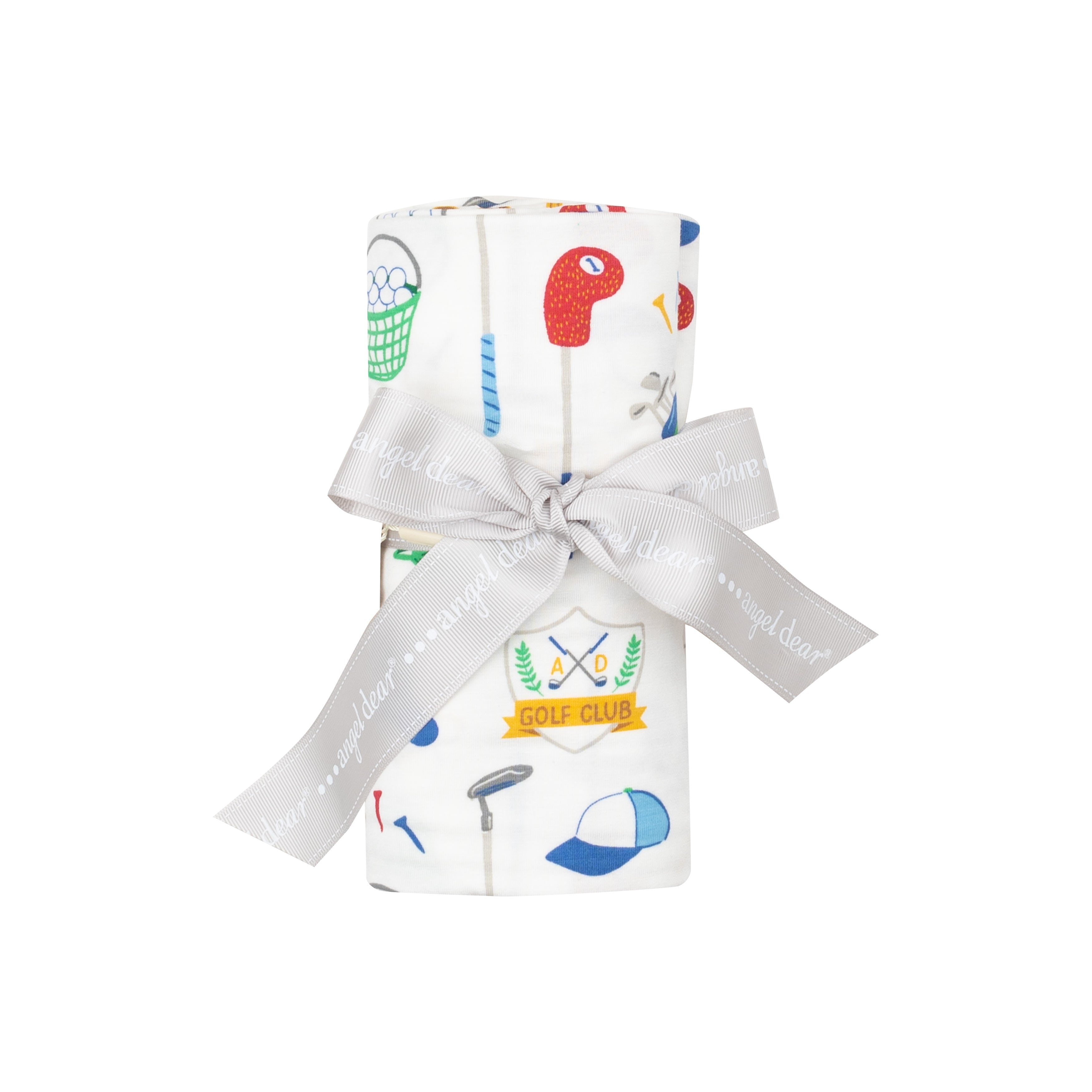 Golf Club White Swaddle Blanket - 0