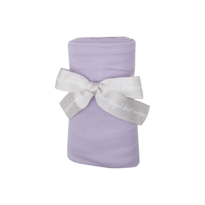 Ribbed Orchid Petal Swaddle Blanket - Twinkle Twinkle Little One