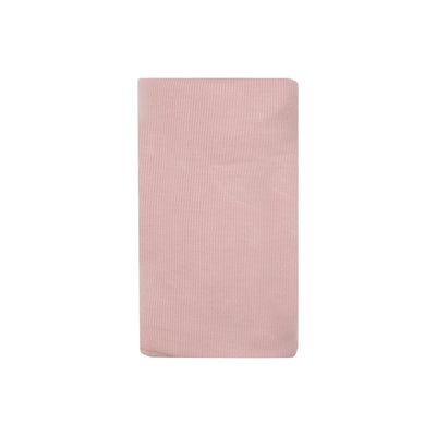 Ribbed Silver Pink Swaddle Blanket - Twinkle Twinkle Little One
