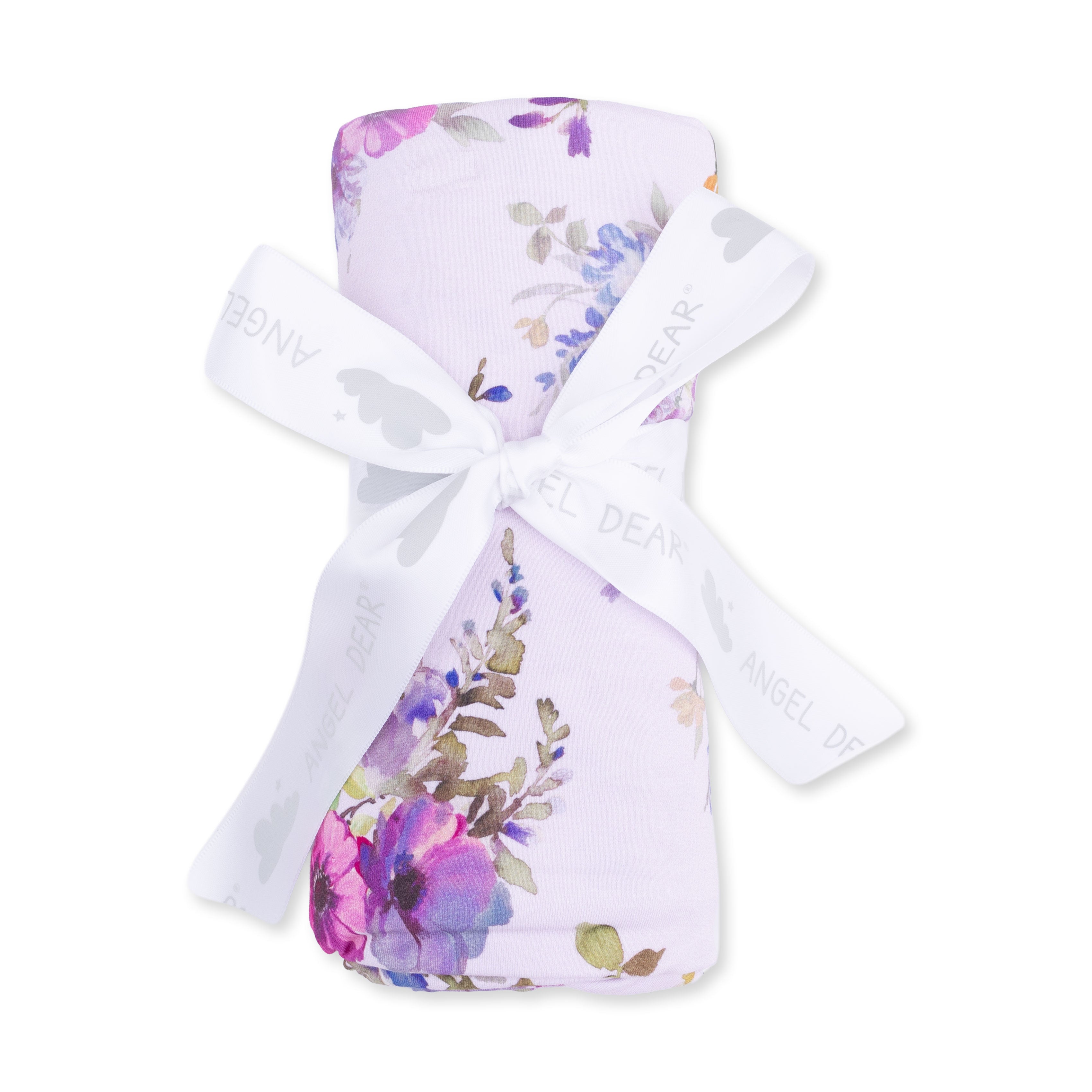 Angel Dear Dahlia Floral Swaddle Blanket