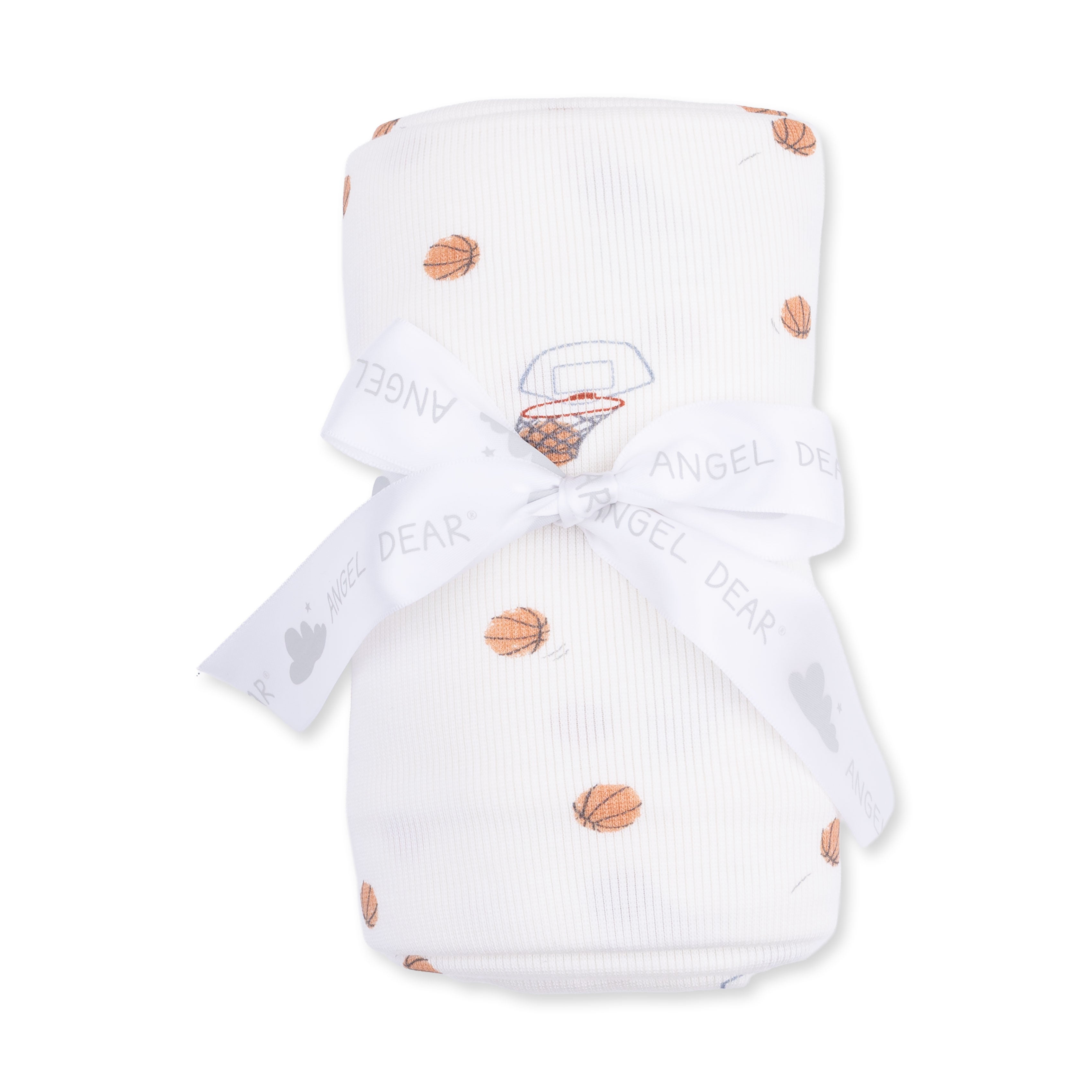 Angel Dear Mini Basketballs Swaddle Blanket