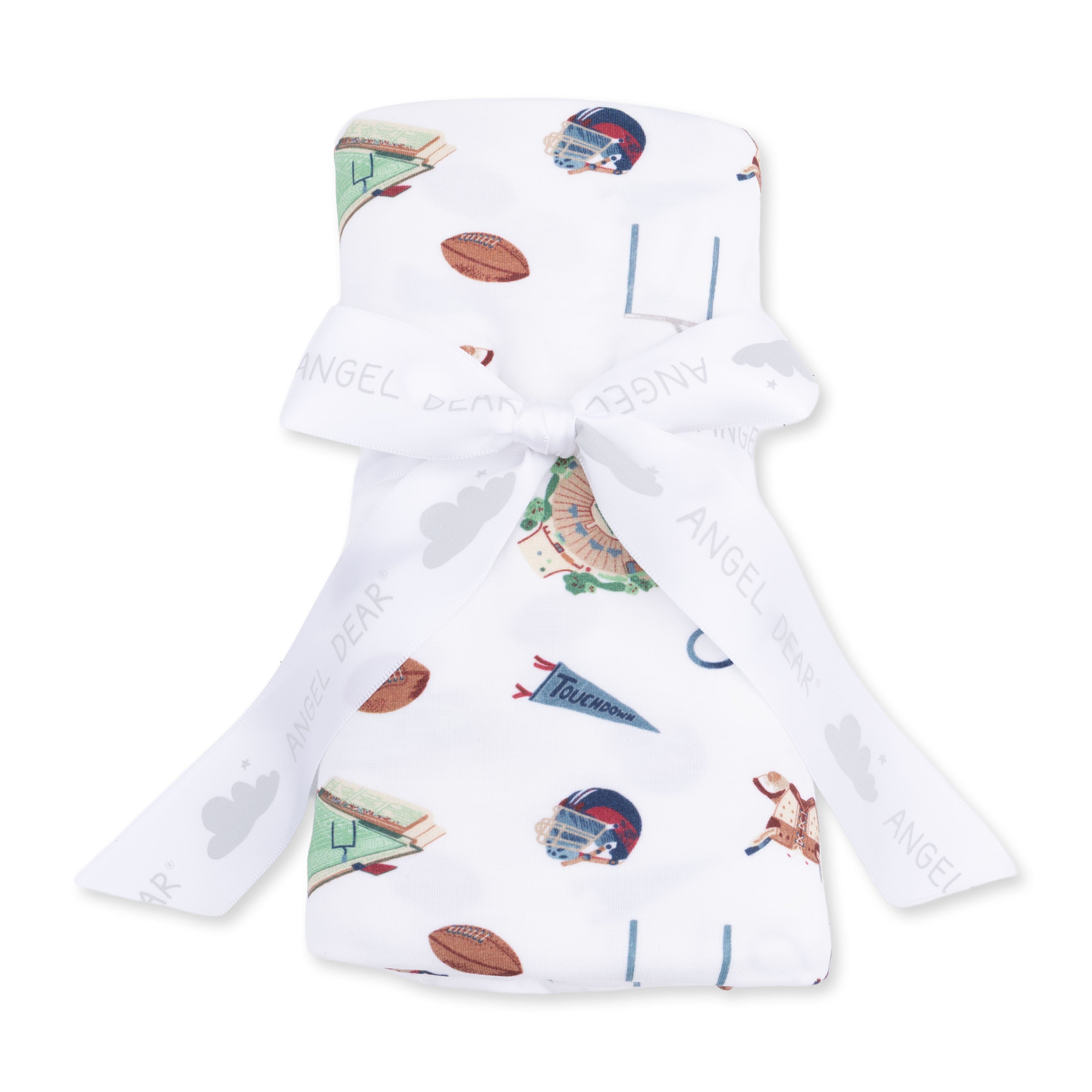 Angel Dear Vintage Football Swaddle Blanket