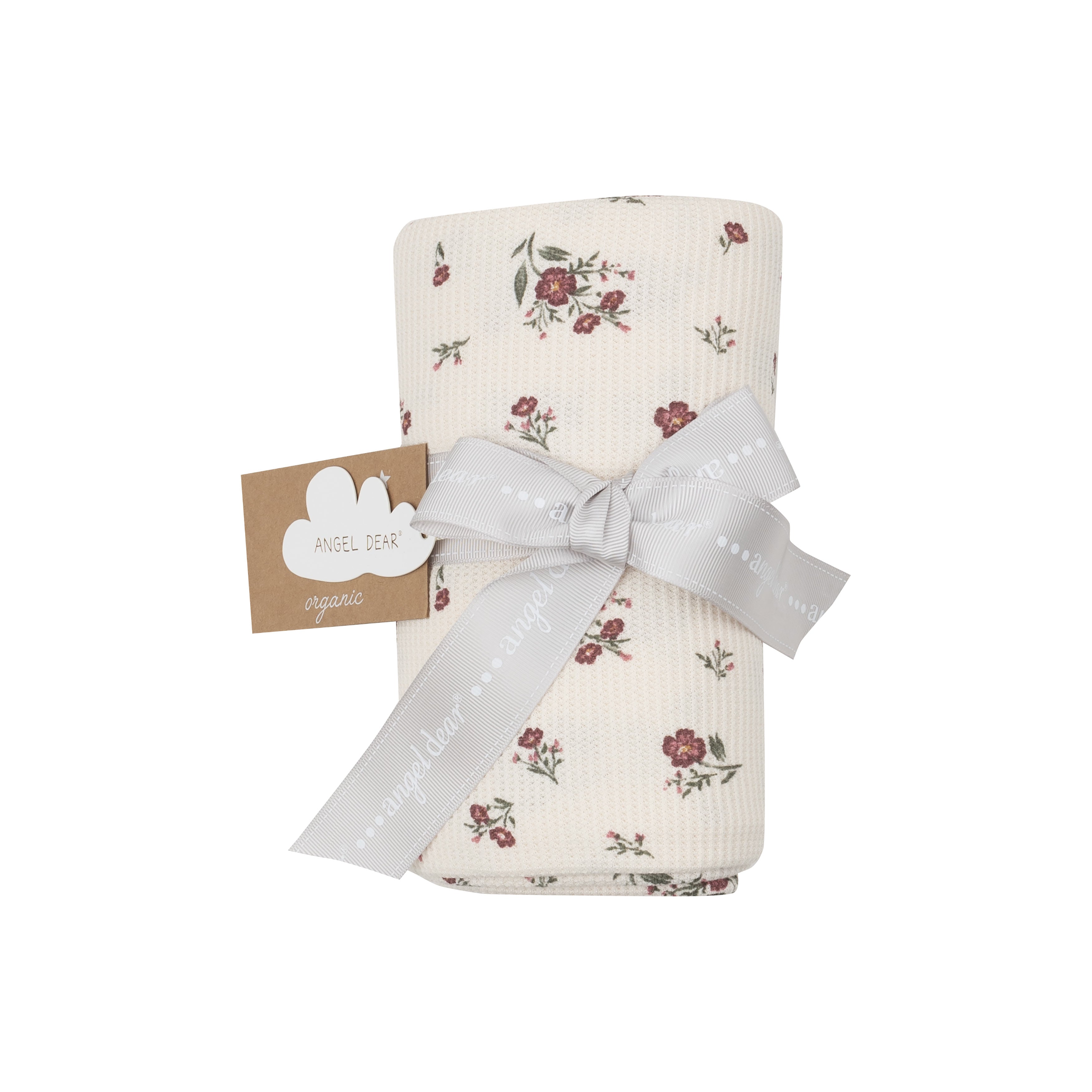 Misty Rose Floral Swaddle Blanket - 0