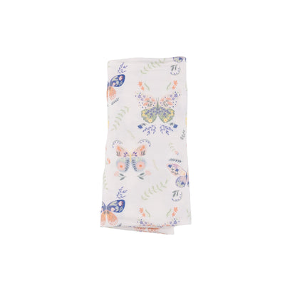 Botany Butterflies Swaddle Blanket - Twinkle Twinkle Little One