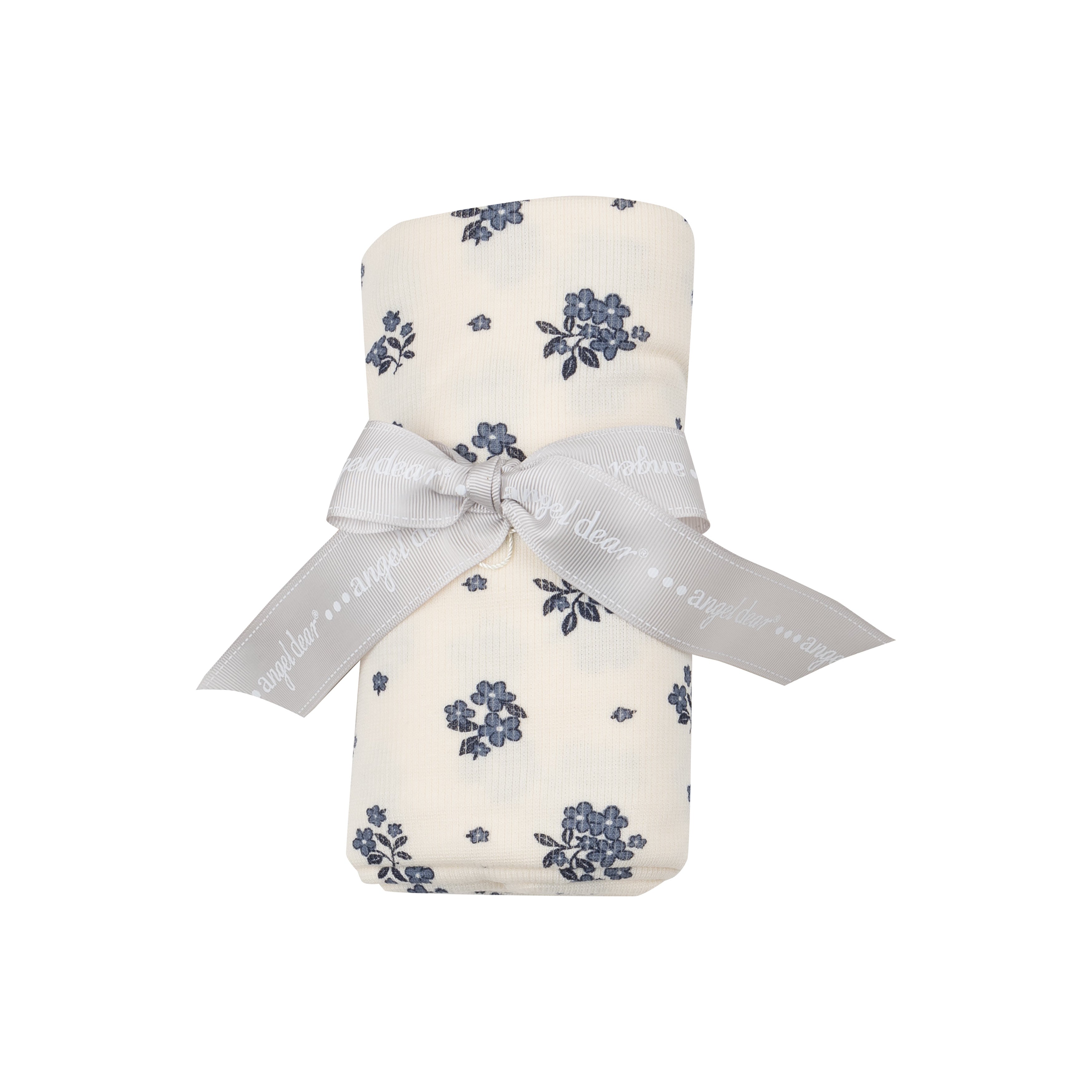 Ribbed Petite Bouquets Swaddle Blanket - 0