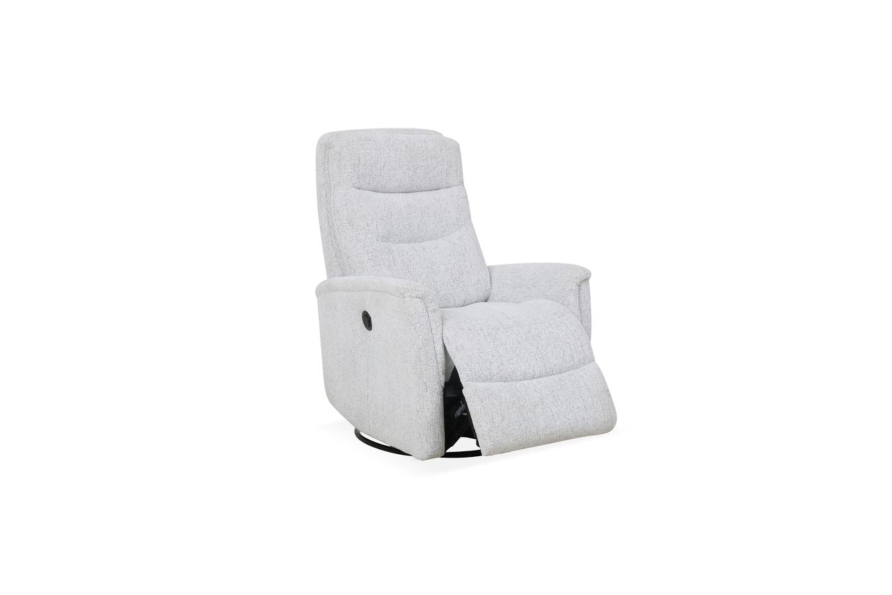 Gemini Power Recliner with Articulating Headrest – Cabot Arctic - Twinkle Twinkle Little One