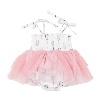 Tennis Pink Tutu Bubble - Twinkle Twinkle Little One