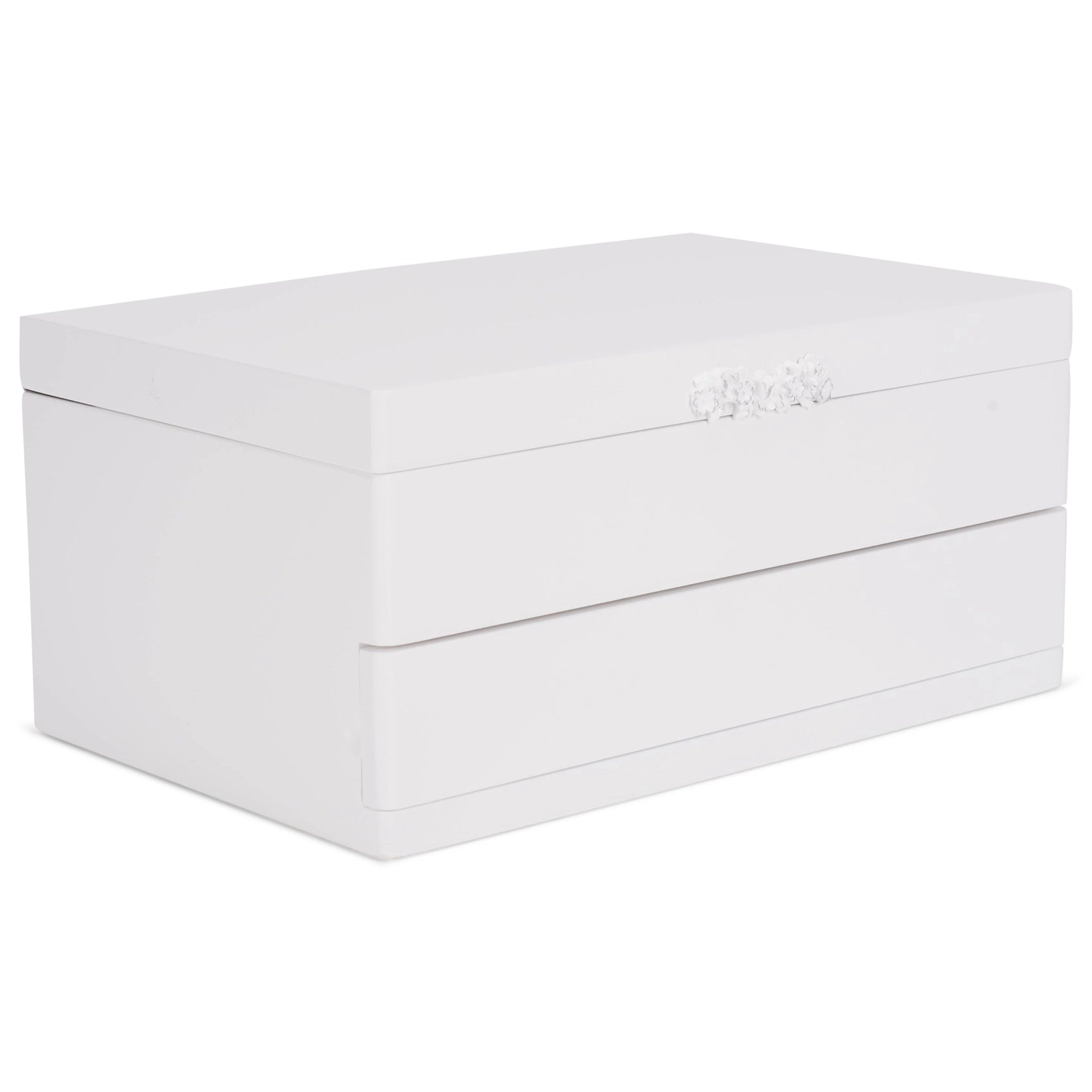 Ballerina Shabby Chic Wood Musical Jewelry Box