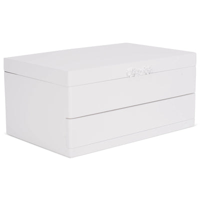 Ballerina Shabby Chic Wood Musical Jewelry Box