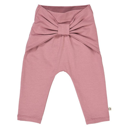 Cozy Me Bow Pants - Nostalgia Rose - Twinkle Twinkle Little One