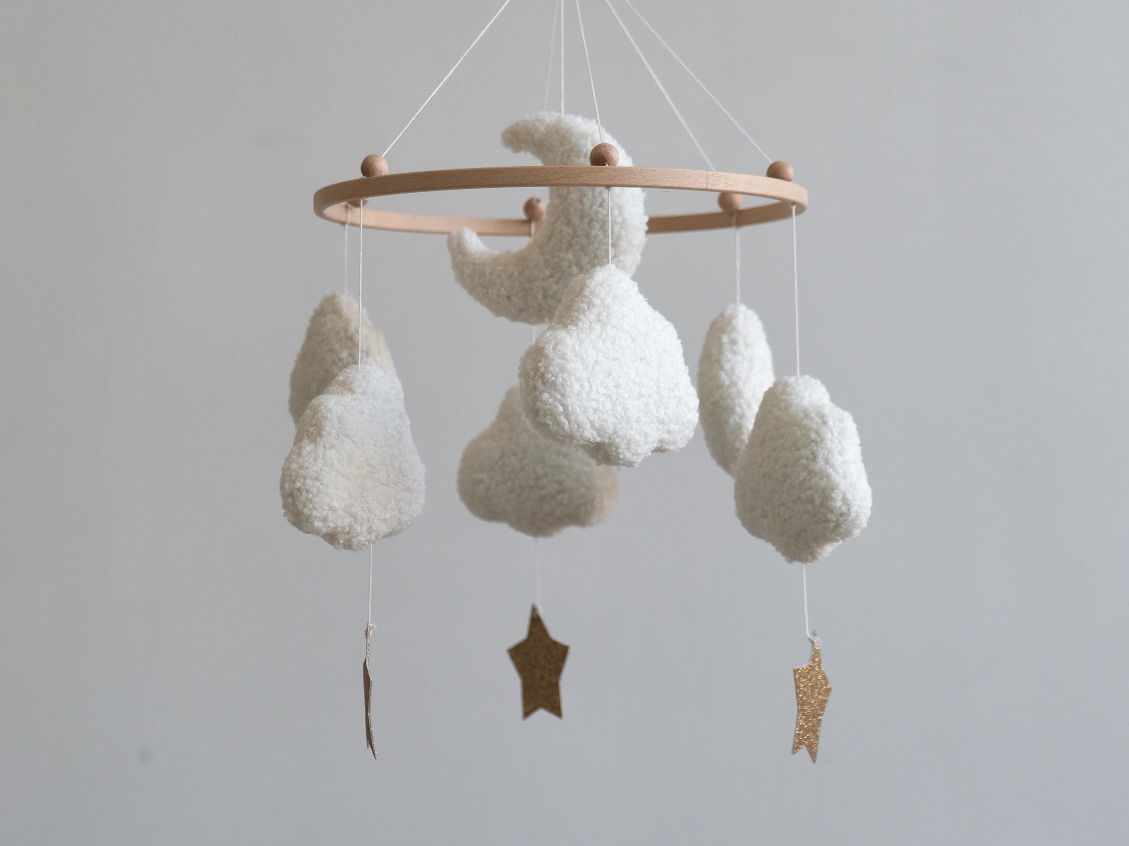 Boucle Clouds Baby Mobile