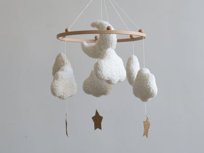 Boucle Clouds Baby Mobile