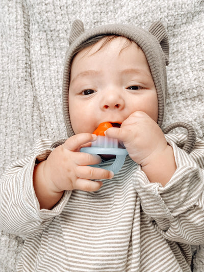 Teensy Teether™ Hero Pop Soothing Silicone Teether - Twinkle Twinkle Little One
