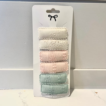 Barrette Clip Set - Twinkle Twinkle Little One