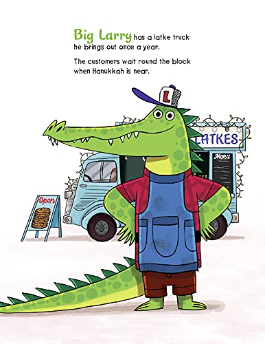 Larry's Latkes Hardcover Picture Book