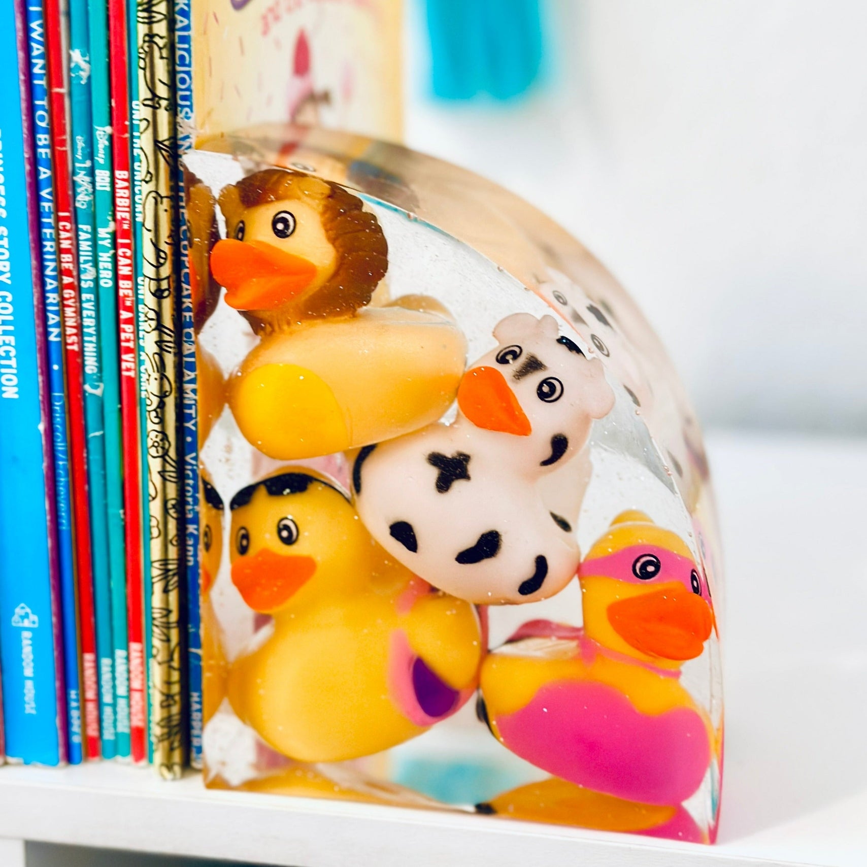 Rubber Duck Bookend