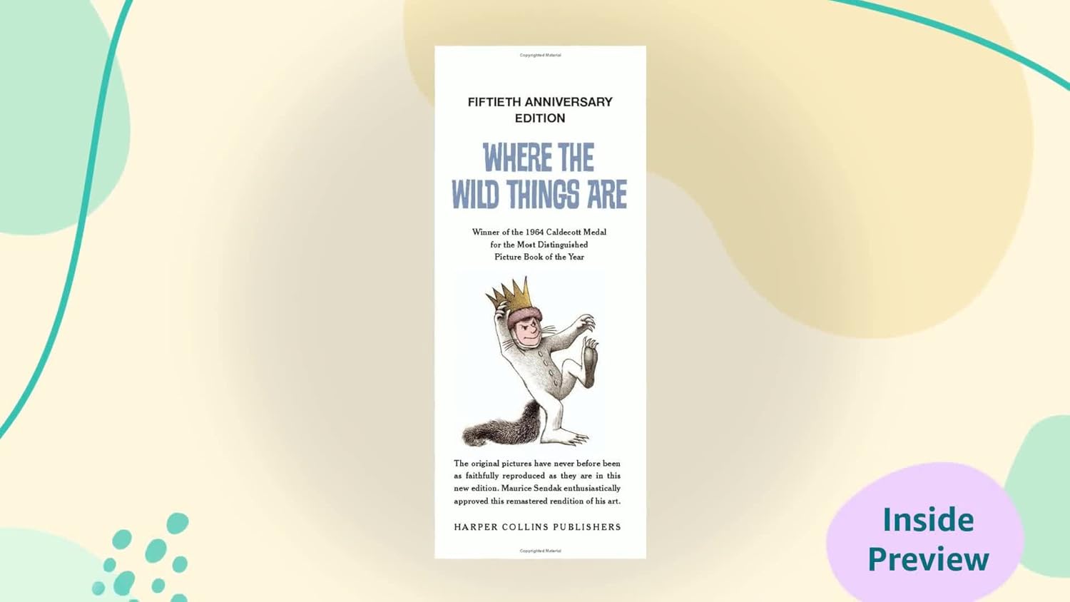 Where the Wild Things Are: A Caldecott Award Winner Hardcover Book