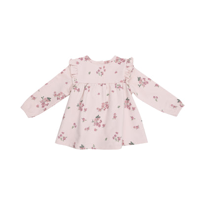 French Terry Woodsorrel Ruffle Top Tunic & Rib Legging Set - Twinkle Twinkle Little One